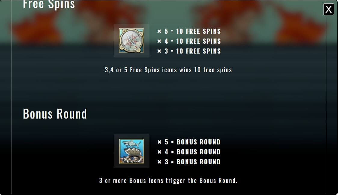 Ocean Treasure Slot Game Special Features Explained